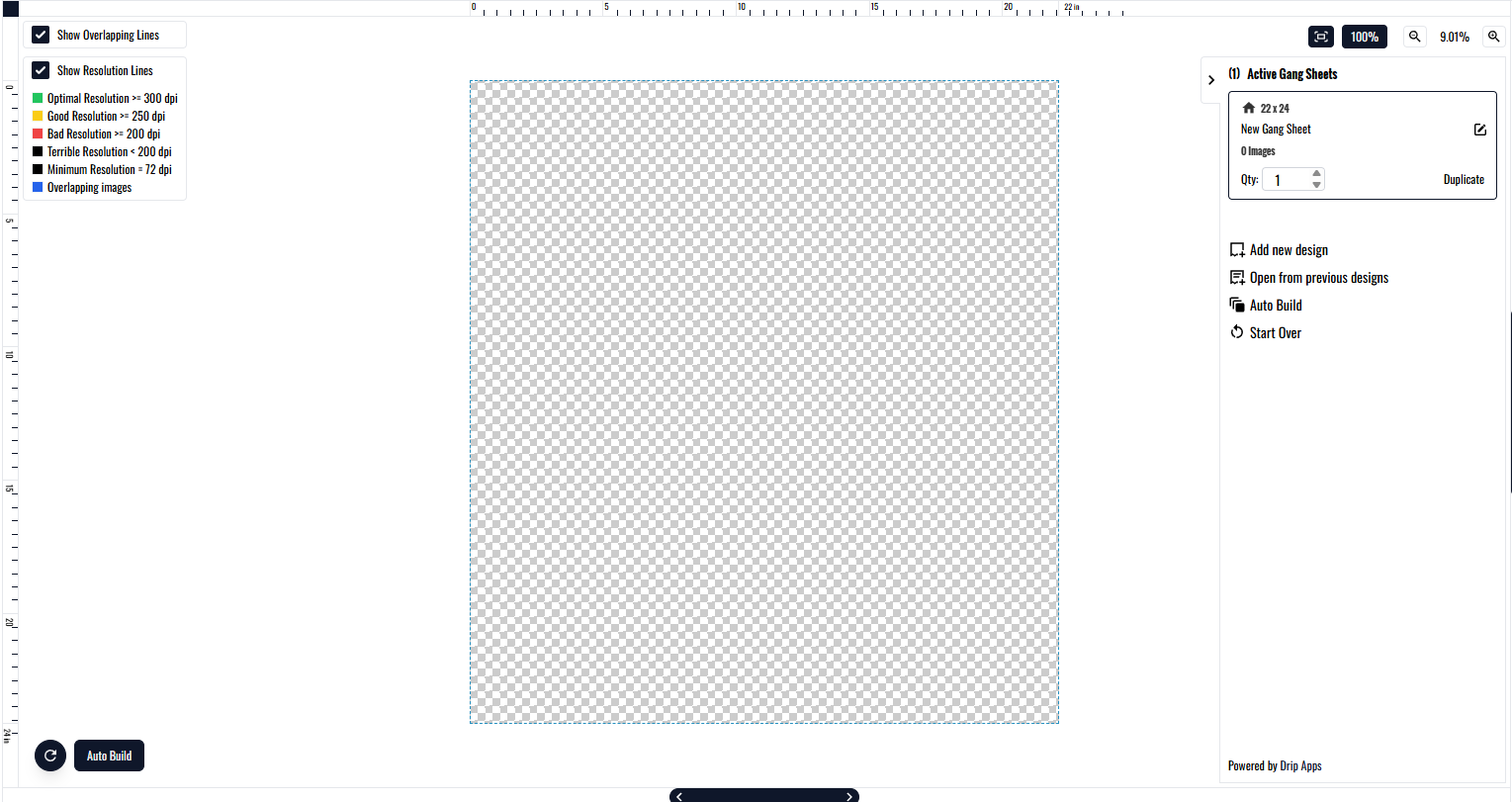 Dynamic Gang Sheet Builder
