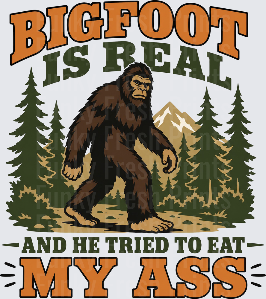 Bigfoot Is Real And He Tried To Eat My Ass - Forest